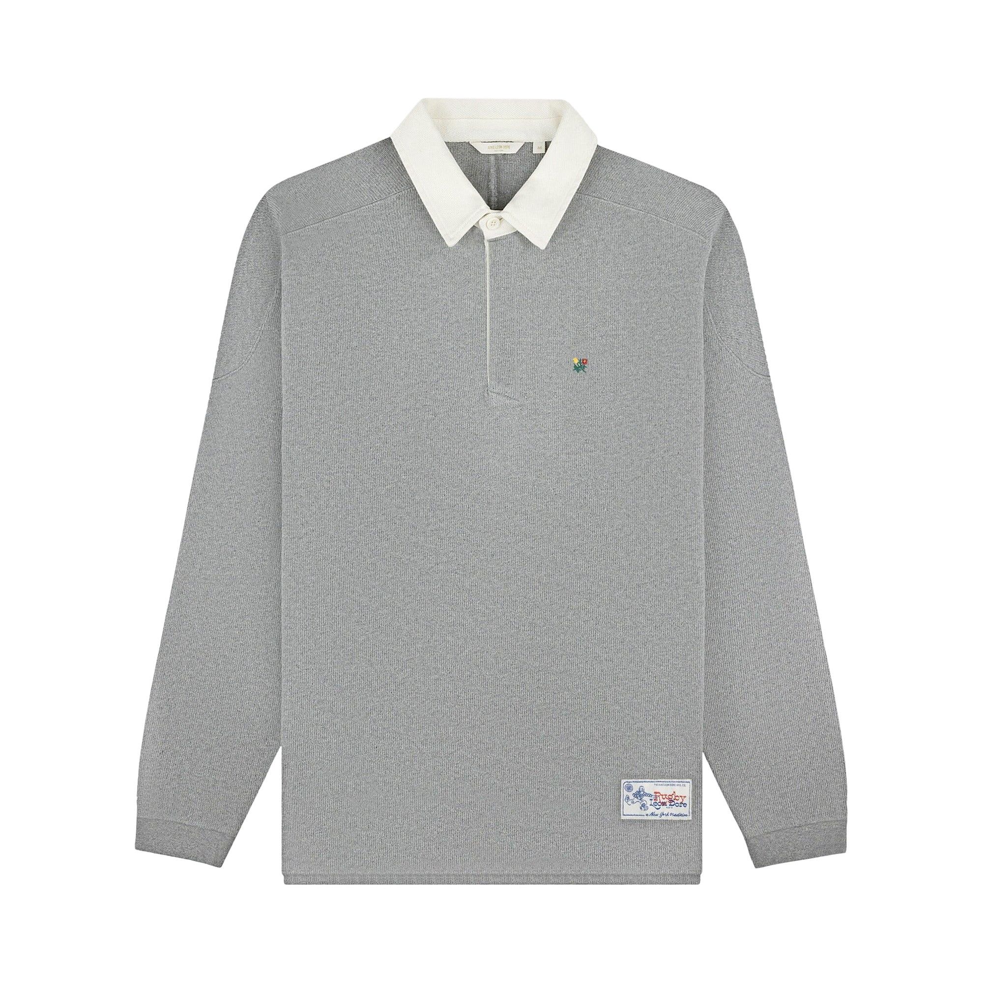 Buy Aimé Leon Dore Crest Sport Rugby 'Heather Grey' - FW25CT012