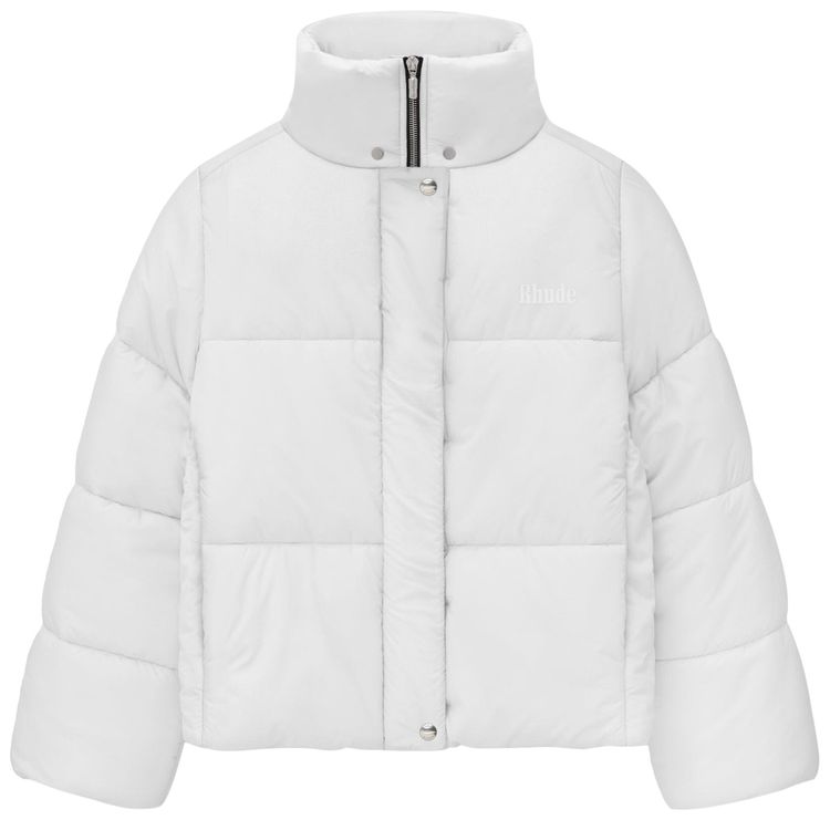 Rhude Moonlight Puffer Jacket White Black