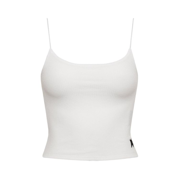 Rhude Sheer Rib Knit Tanktop White