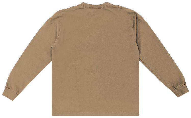 Cactus Jack by Travis Scott x CPFM Rodeo Track 1 Long Sleeve Tee Tan