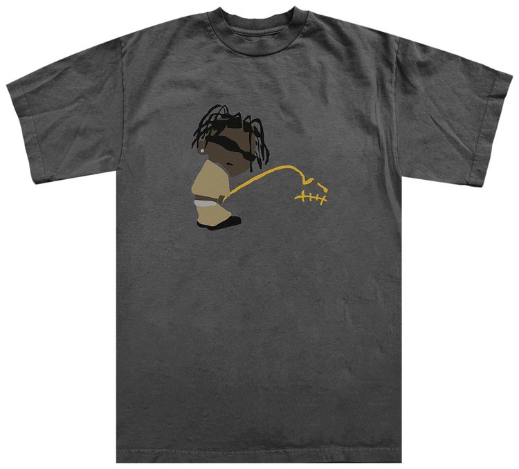 Cactus Jack by Travis Scott x CPFM Rodeo Track 8 Tee Black