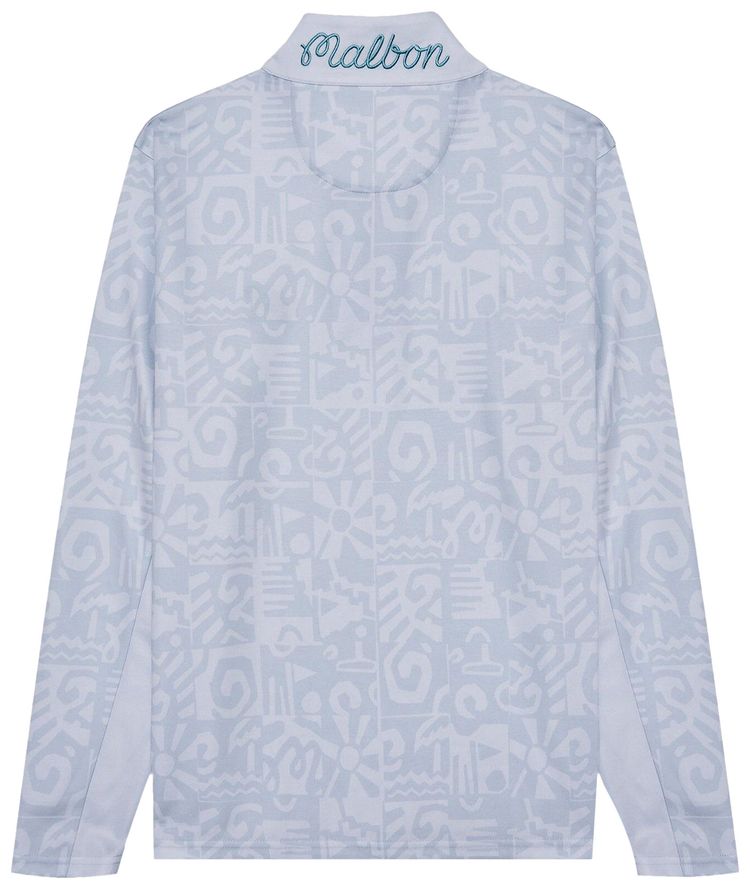 Malbon Capo Performance Quarter Zip Jacket Silver