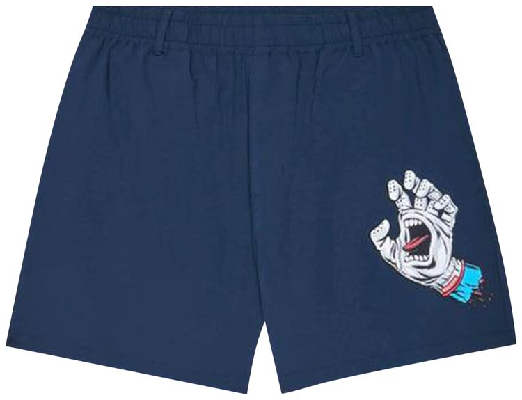 Malbon Scooter Santa Cruz Short Navy