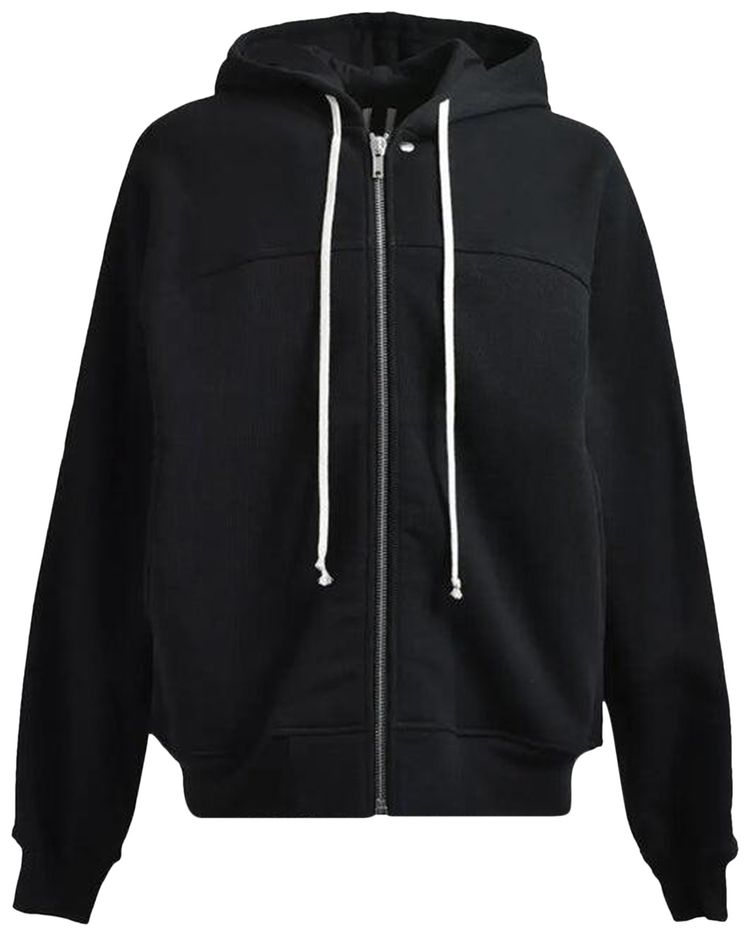 Rick Owens Terry Jersey Windbreaker Black