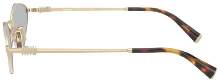 Miu Miu Logo Sunglasses Light Grey