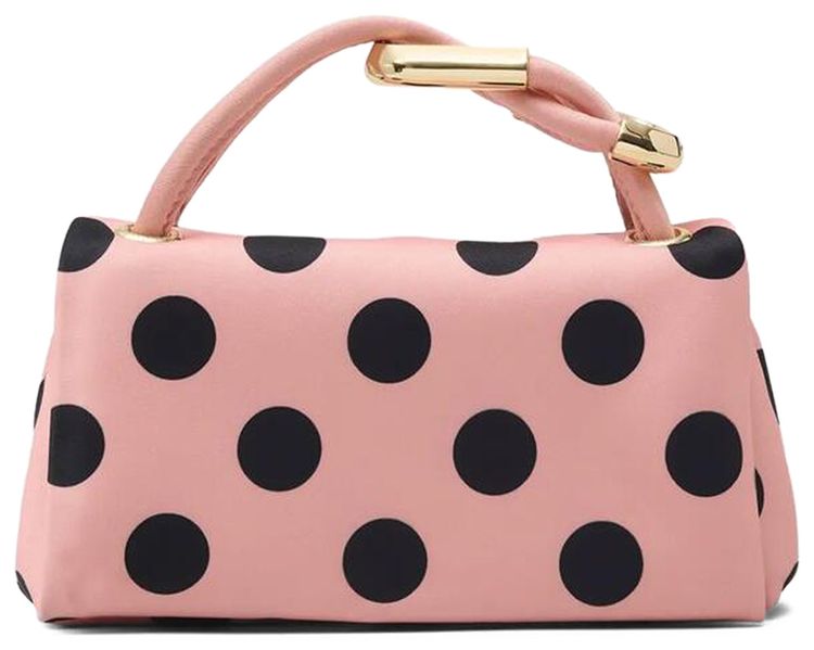 Marc Jacobs The Satin Dots Micro Dual Bag Peach Multicolor