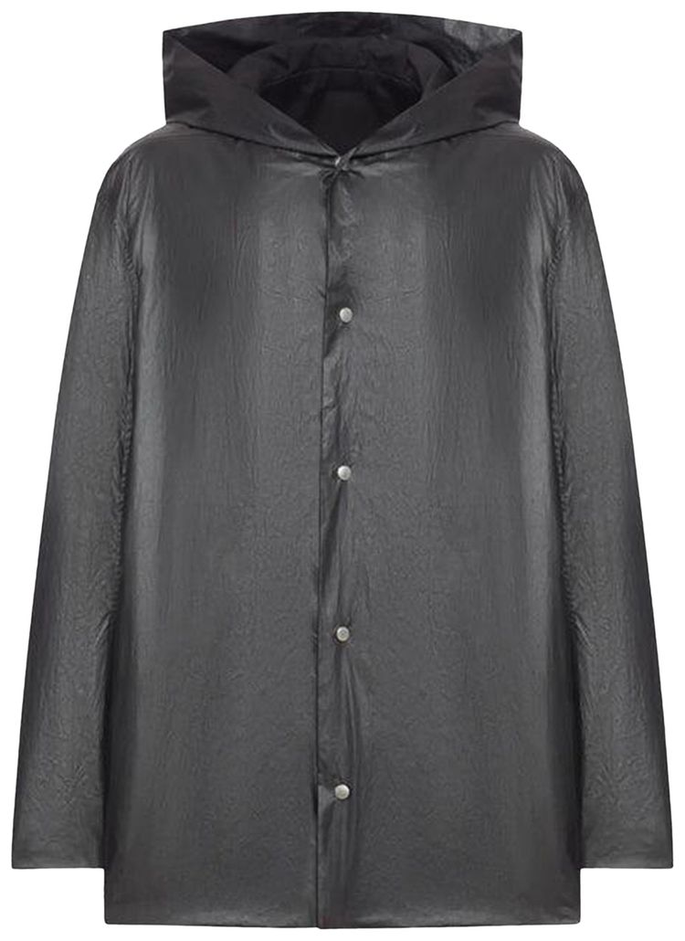 Rick Owens Cropped Mac Jacket Black