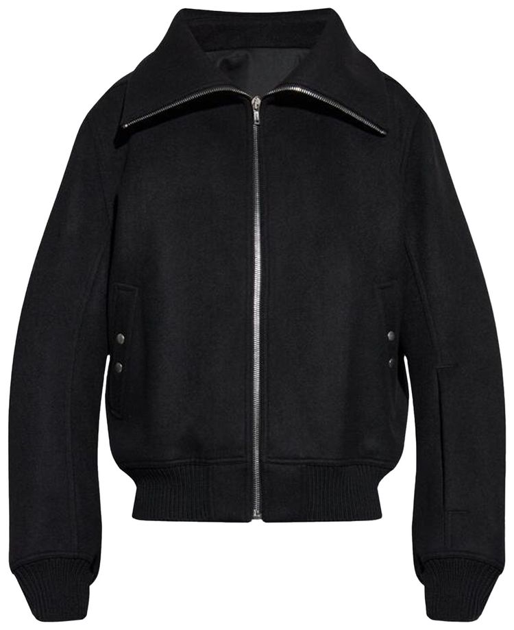 Rick Owens Blixa Dracucollar Jacket Black