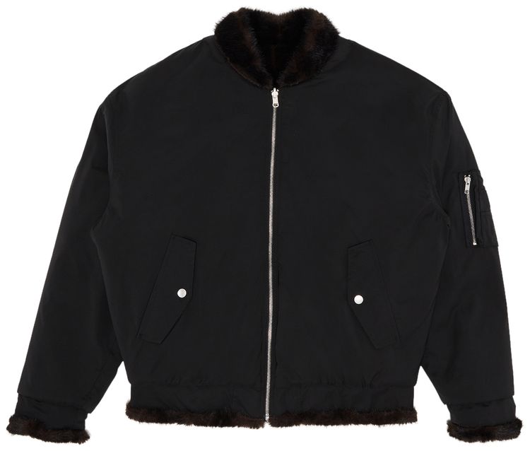 MM6 Maison Margiela Sports Jacket BlackBrown