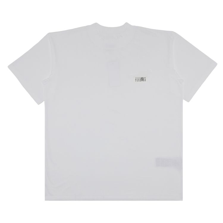 MM6 Maison Margiela Jersey T Shirt Optic White