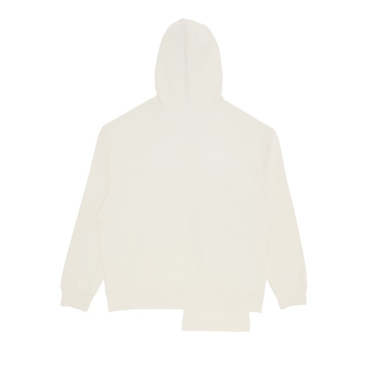 Courreges Scarf Embroidered Hoodie White