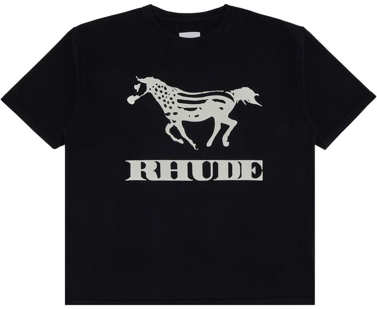 Rhude Dinero Tee Black