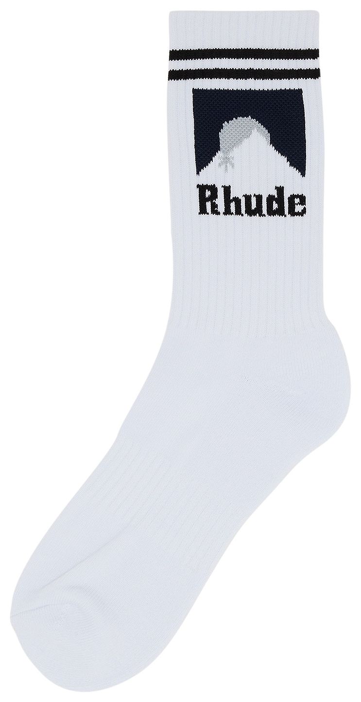 Rhude Moonlight Sock White