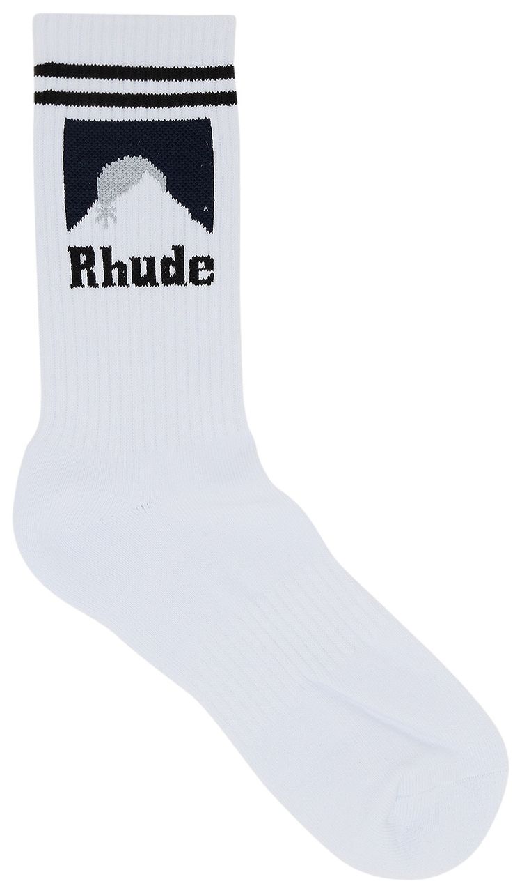 Rhude Moonlight Sock White
