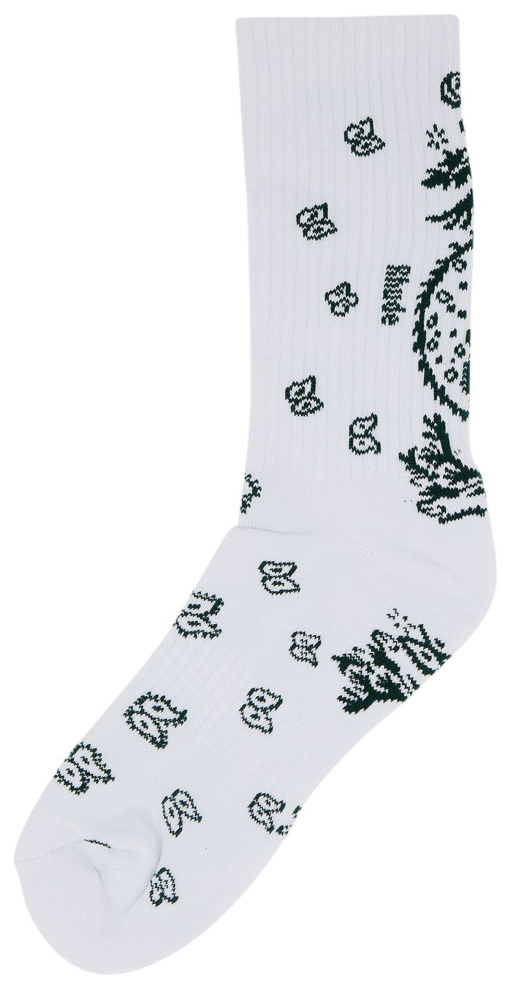 Rhude Bandana Sock White