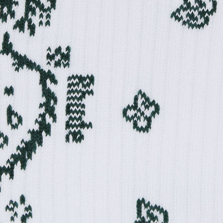 Rhude Bandana Sock White