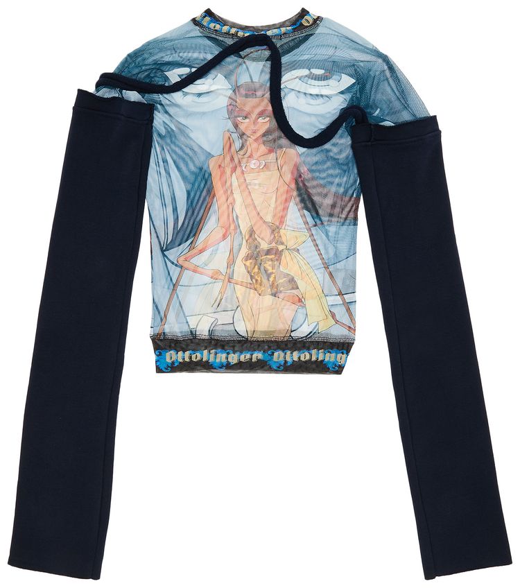 Ottolinger Mesh Hybrid Long Sleeve Multicolor