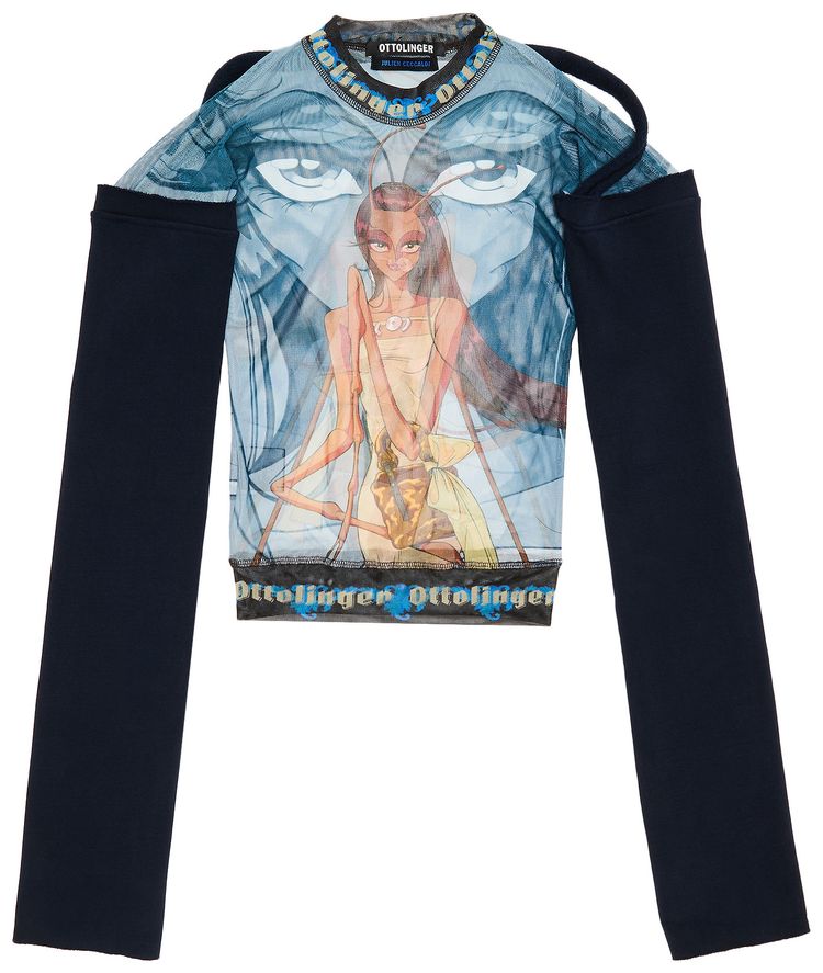 Ottolinger Mesh Hybrid Long Sleeve Multicolor