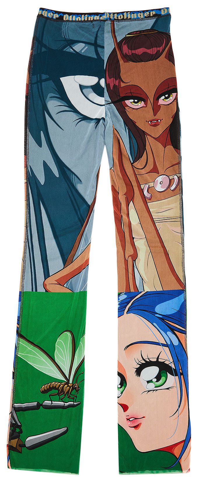 Ottolinger Mesh Pants Multicolor