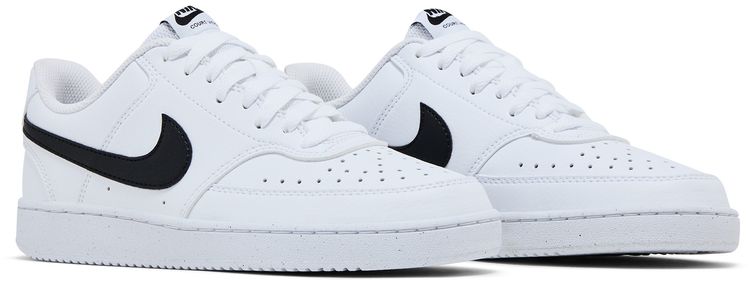 Nike Wmns Court Vision Low Next Nature White Black
