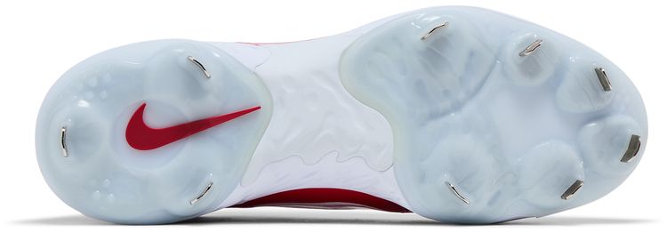 Nike Alpha Huarache Elite 4 Low White University Red