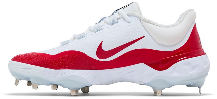 Nike Alpha Huarache Elite 4 Low White University Red