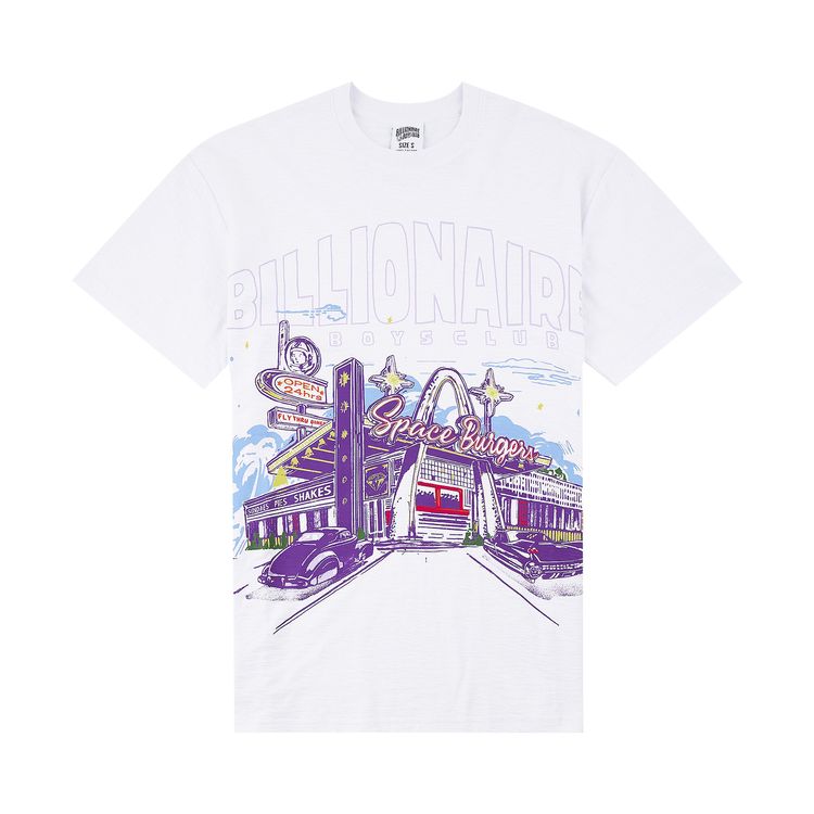 Billionaire Boys Club Diner Tee White