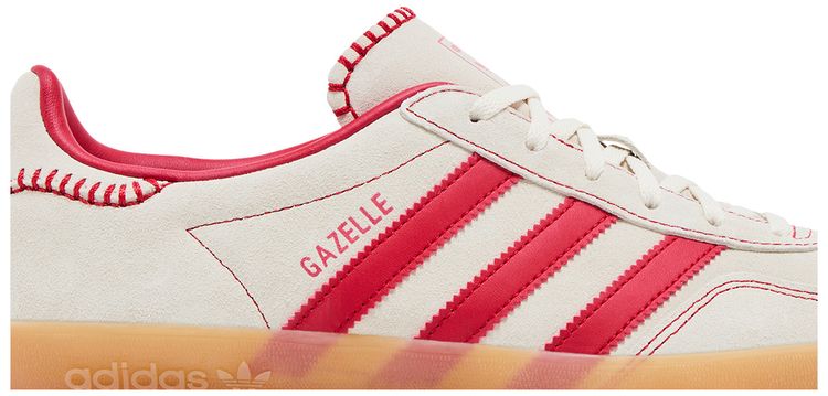 adidas Wmns Gazelle Indoor Beige Scarlet Gum