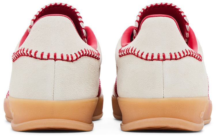 adidas Wmns Gazelle Indoor Beige Scarlet Gum
