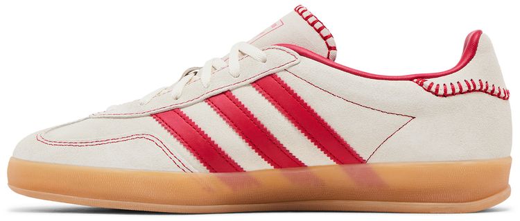 adidas Wmns Gazelle Indoor Beige Scarlet Gum