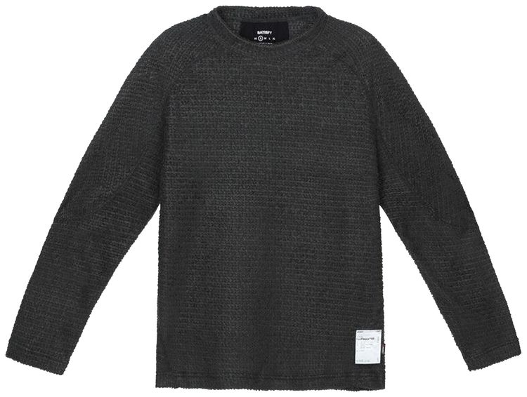 SATISFY GhostFleece AD Long Sleeve Tee Phantom