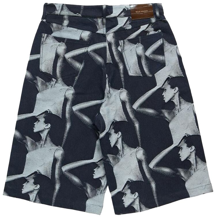 Wales Bonner Jet Shorts Indigo