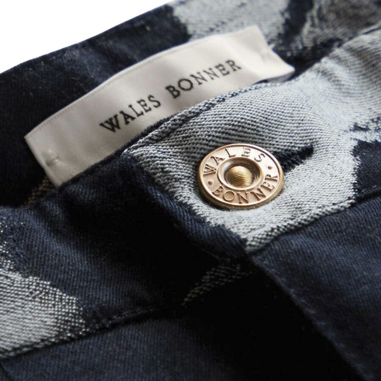 Wales Bonner Jet Shorts Indigo