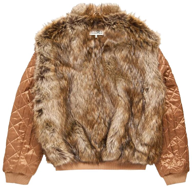 MM6 Maison Margiela Reversible Cotton Canvas Jacket Ocre