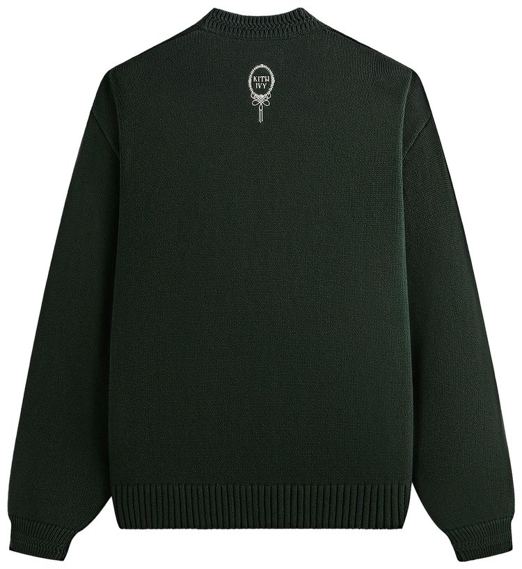 Kith Ivy Emblem Crewneck Sweater Ivy Green