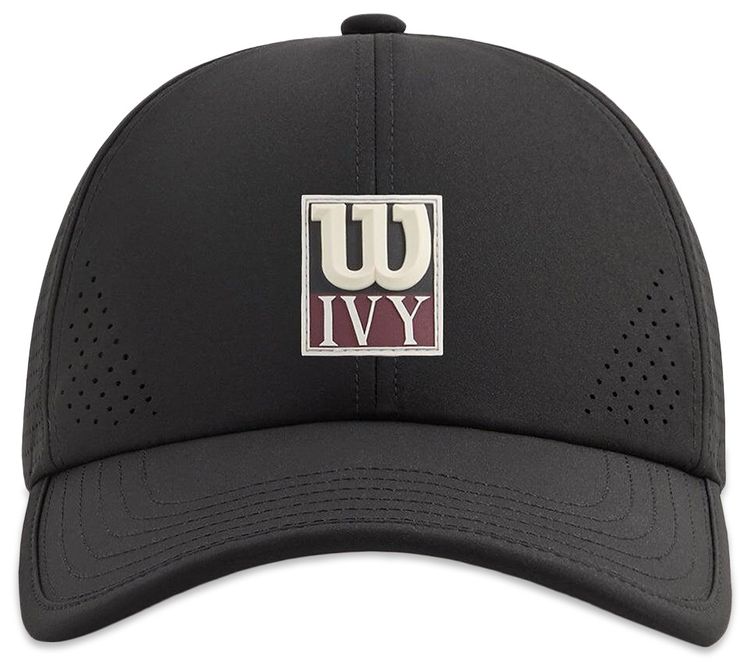 Kith Ivy For Wilson Laser Cut Perforated Cap Black