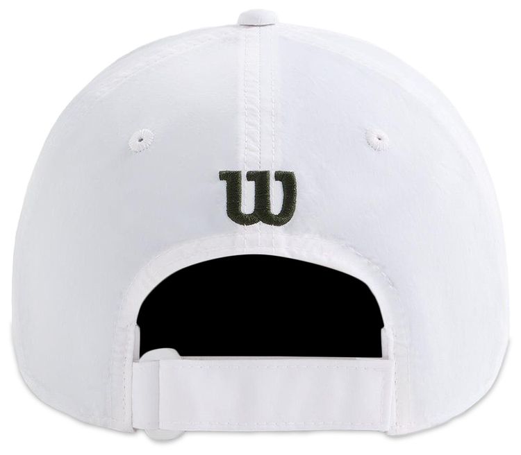 Kith Ivy For Wilson Crinkle Performance Cap White