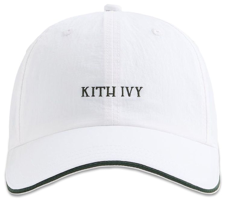 Kith Ivy For Wilson Crinkle Performance Cap White