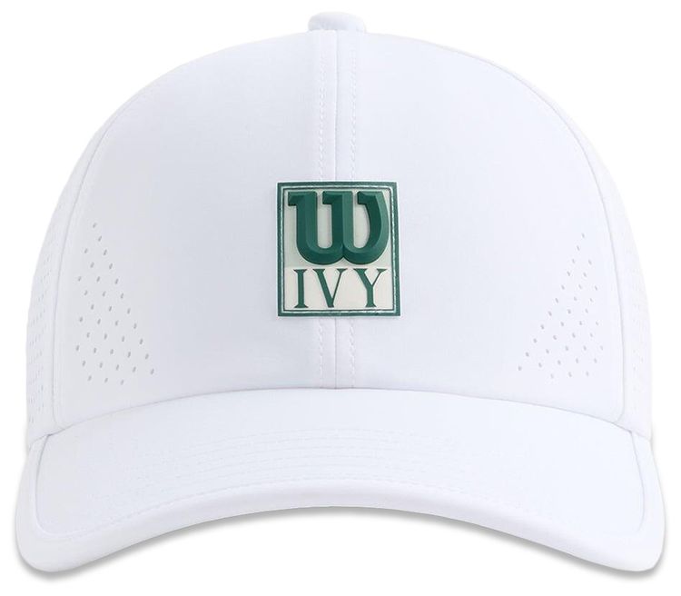 Kith Ivy For Wilson Laser Cut Perforated Cap White Black