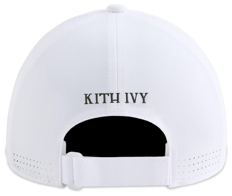 Kith Ivy For Wilson Laser Cut Perforated Cap White Black