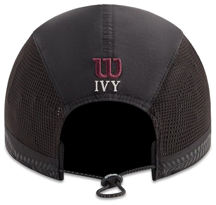 Kith Ivy For Wilson Woven Camp Cap Black