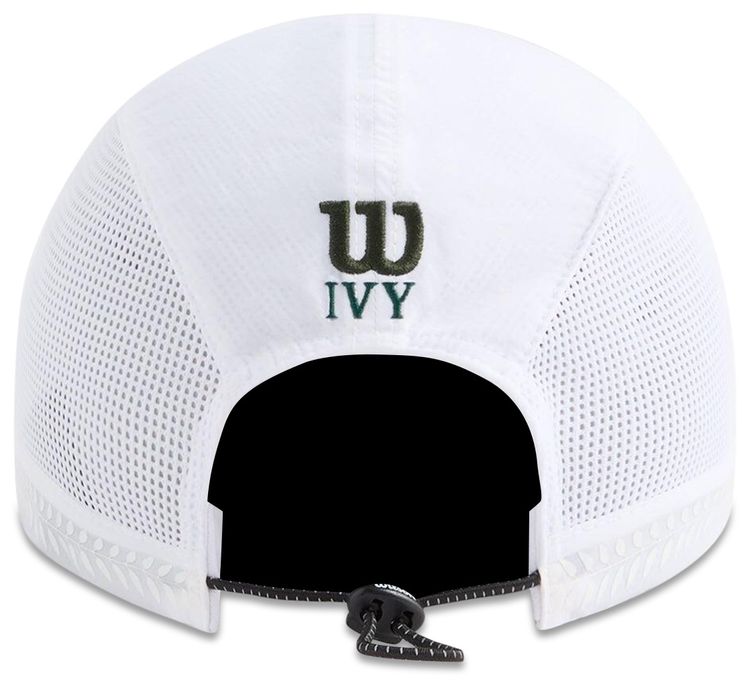Kith Ivy For Wilson Woven Camp Cap White