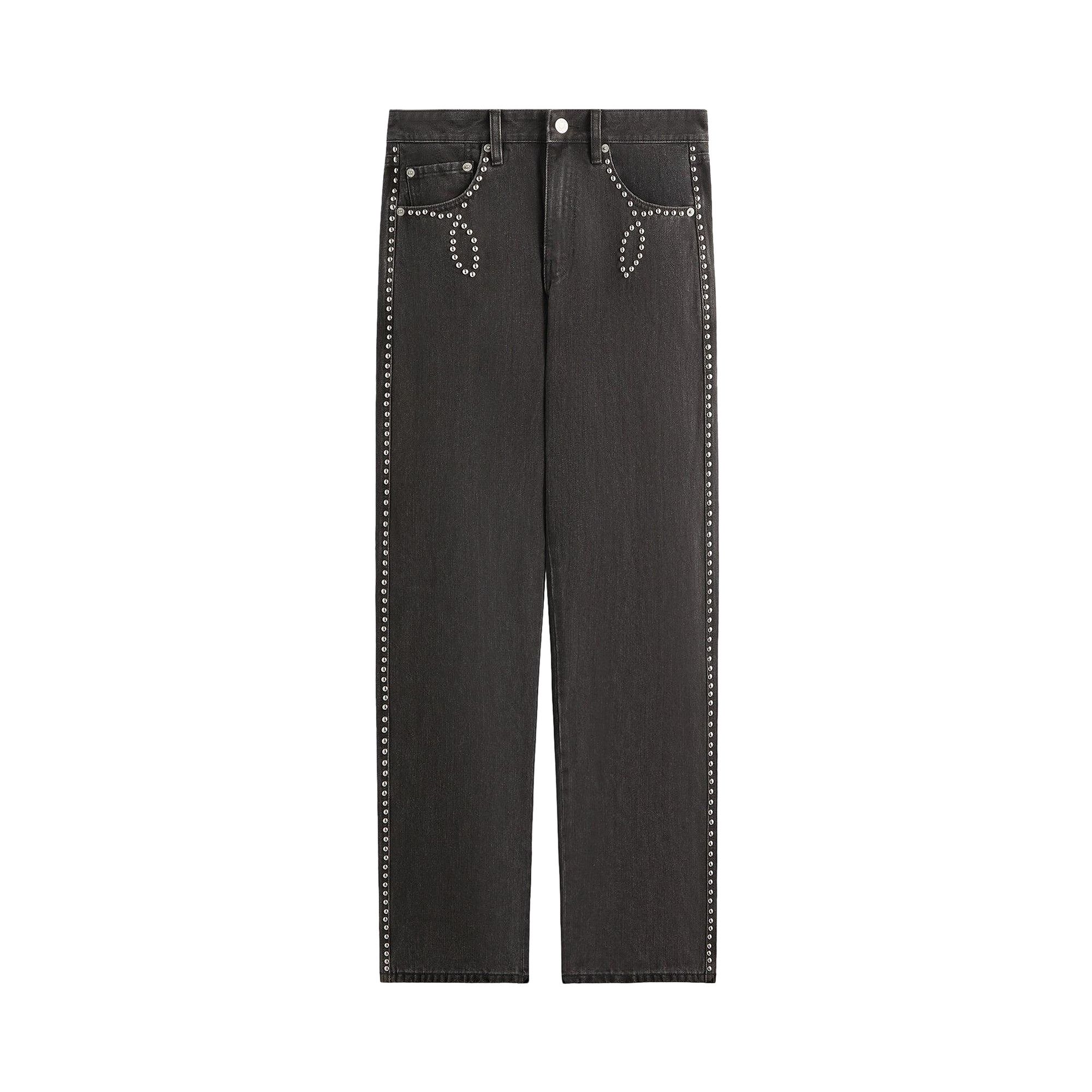 Buy Kith Studded Denim Webster Chill 'Xavier Wash' - KHM060845
