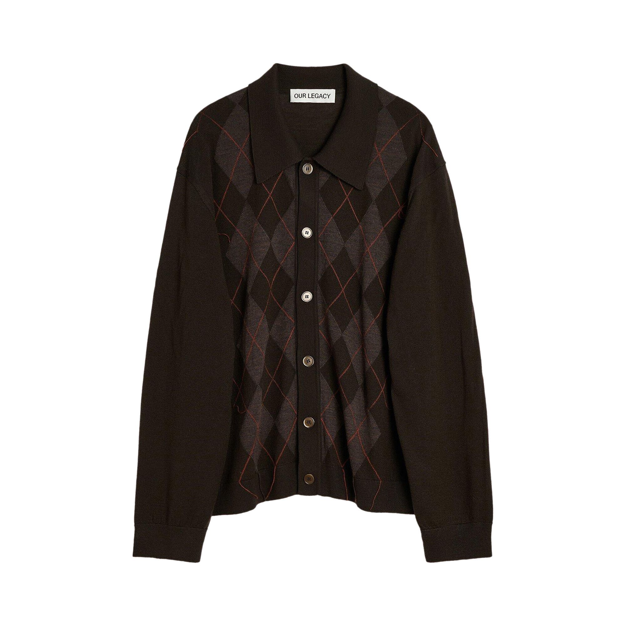 Buy Our Legacy Evening Polo 'Brown' - M4253EP | GOAT