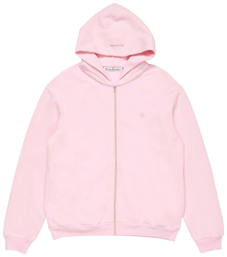 Acne Studios Zip Hoodie Blossom Pink