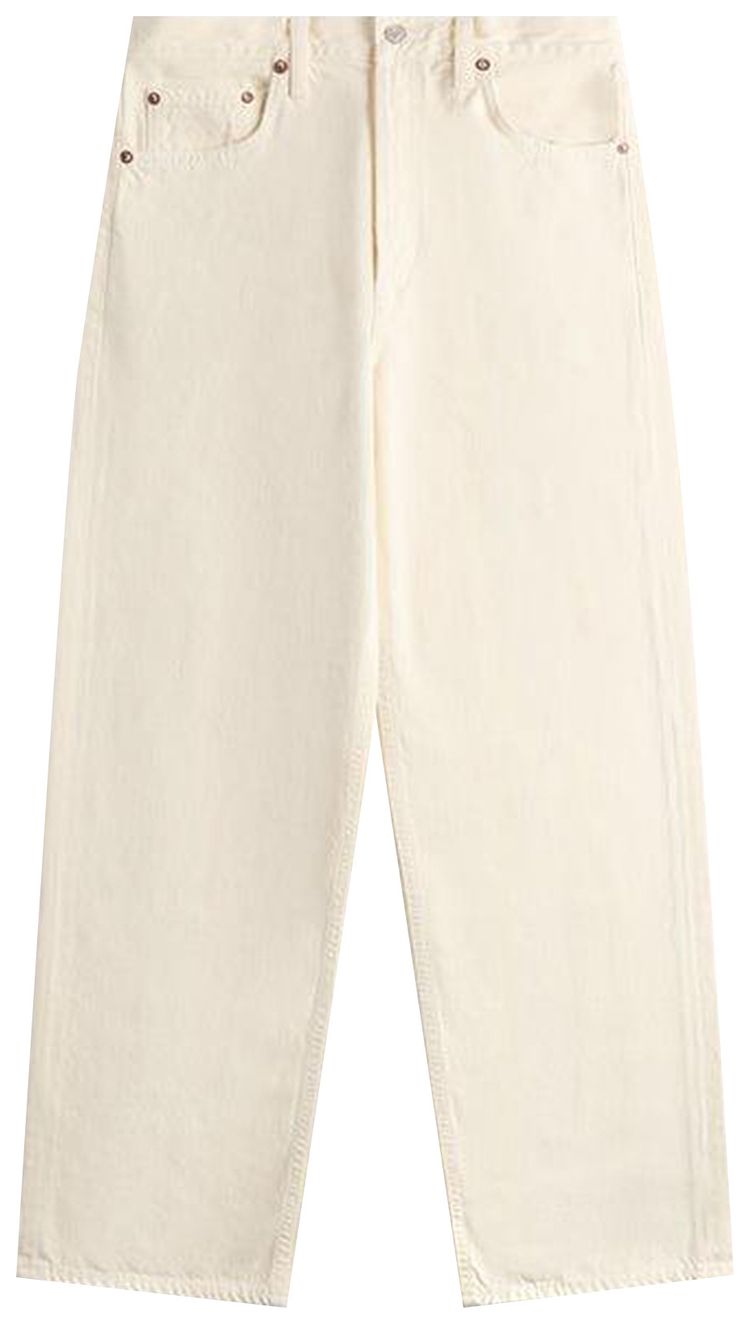 Agolde Low Slung Baggy Denim Solar