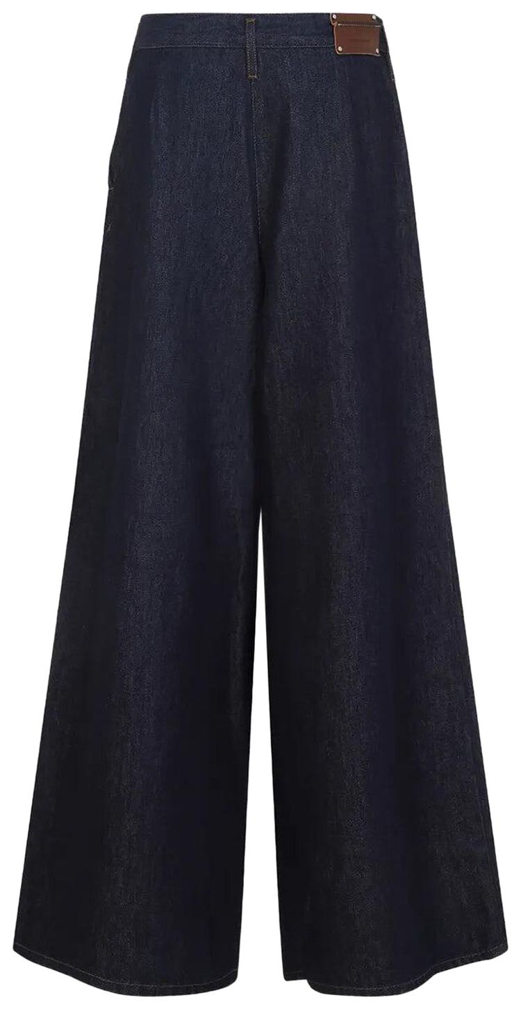 Dries Van Noten Pamplona Den Pants Indigo