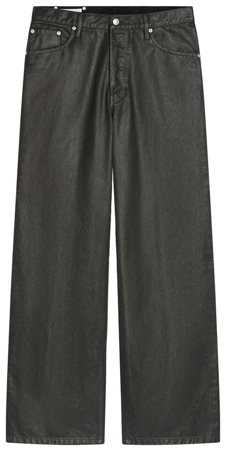Dries Van Noten Pine Denim Pants Black