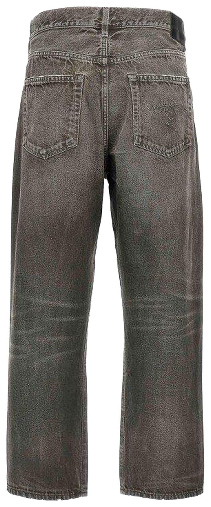 R13 Cross Over Jean Mud Grey