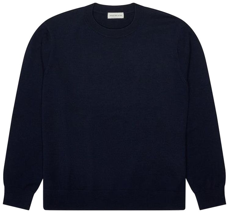 Dries Van Noten Munas Sweater Navy